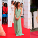 Image for article titled Lots of Red, Charming Crocs, & Strange Headgear at the TV BAFTA Awards